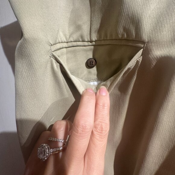 EUC Vintage Tommy Bahama 100% silk pants - Picture 9 of 13